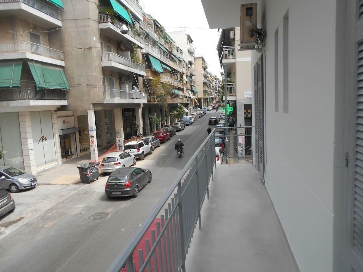Koukaki-Acropolis Roomy With A Private Veranda Apt. Athen Exterior foto